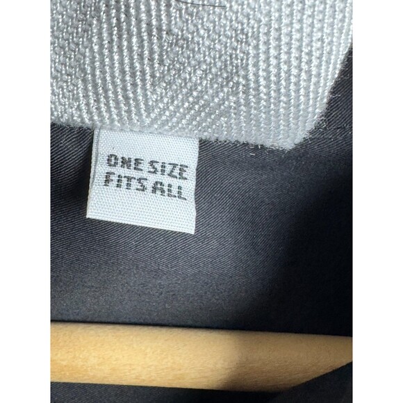 Planet by Lauren G Poplin Shirt One Size Black Boxy Oversized Modern Minimalist - Picture 6 of 15